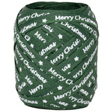 Merry Christmas Cotton Ribbon Egg (GOG) 10mm x 12m 12 piece(s)