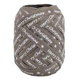 Merry Christmas Cotton Ribbon Egg (GOG) 10mm x 12m 12 piece(s)