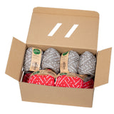 Merry Christmas Cotton Ribbon Egg (GOG) 10mm x 12m 12 piece(s)