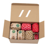 Large Stars Cotton Ribbon Egg (GOG) 10mm x 12m 12 piece(s)