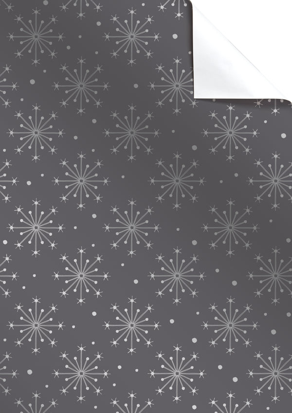 Flat Wrap 50x70cm Nieve (Dark Grey) 25 sheets