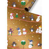 Roll Wrap Assortment 0.7x2m Basic Xmas Kids