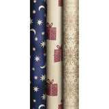 Roll Wrap Assortment 0.7x2m Lasting Season 36 rolls