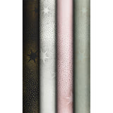 Roll Wrap Assortment 0.7x1.5m Endless Stars 40 Rolls