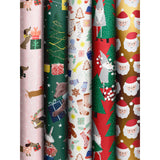 Roll Wrap Assortment 0.7x3m Xmas Cuties 60 Rolls