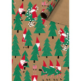 Roll Wrap Assortment 0.7x5m Hedgehog and Friends 60 Rolls