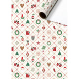 Roll Wrap Assortment 0.7x2m Holiday Signs 60 Rolls