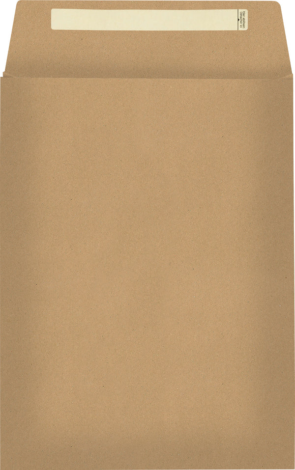 Envelope Gift Bags 22x5x30+6cm Uni Brown