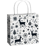 Gift Bags 20x8x20cm triple Nisse