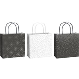Gift Bags 20x8x20cm triple Nieve