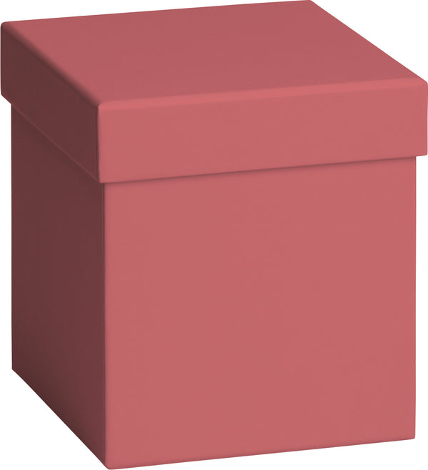 Gift Boxes 11x11x12cm CUBE Uni Pure Red