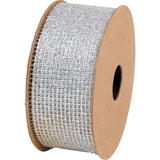 Mesh Glitter Ribbon Spools 25mm x 5m