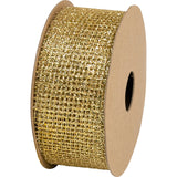 Mesh Glitter Ribbon Spools 25mm x 5m