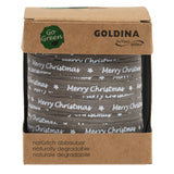 Merry Christmas Cotton Ribbon Spool (GOG) 10mm x 100m 1 piece(s)