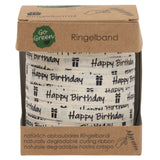 Wishes and Greetings Cotton Ribbon Spool (GOG) 10mm x 100m 1 piece(s)