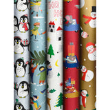 Roll Wrap Assortment 0.7x3m Jolly Animals