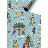 Roll Wrap Assortment 0.7x3m Jolly Animals