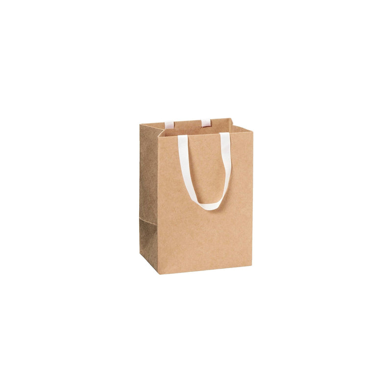 Plain Colour Mini Gift Bags 10x8x14cm (6 bags)