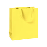 Plain Colour Small Gift Bags 18x8x21cm (6 bags)