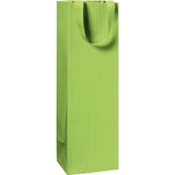 Plain Colour Bottle Gift Bags 11x10.5x36cm (6 bags)