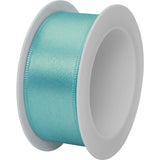 Double Faced Satin Ribbon Spools 25mm x 3m Black