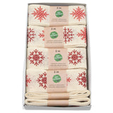 Snowflake Cotton Ribbon Hanks (GOG) 40mm x 2m