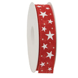 Stars Cotton Ribbon Spool (GOG) 25mm x 20m