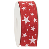 Stars Cotton Ribbon Spool (GOG) 40mm x 20m