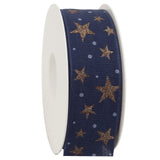 Stars Cotton Ribbon Spool (GOG) 40mm x 20m