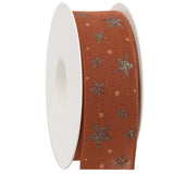 Stars Cotton Ribbon Spool (GOG) 40mm x 20m