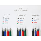 Pilot G-207 Retractable Gel Rollerball Medium Line 2 Colour Display