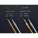 Pilot G-107 Gel Rollerball Medium Line 2 Colour (Black/Blue) Display