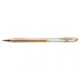 Pilot G-107 Gel Rollerball Medium Line 2 Colour (Gold/Silver) Display