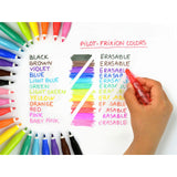 Pilot FriXion Colors Erasable Felt Tip Pen Display