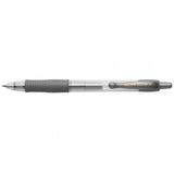 Pilot G-207 Metallic Retractable Gel Rollerball Medium Line (Gold/Silver) Display