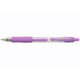 Pilot G-207 Pastel Retractable Gel Rollerball Medium Line Display