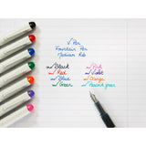 Pilot V Pen Fountain Pen White Barrel Display