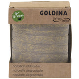 Nature Pack Glimmer Cotton Ribbon Spool (GOG) 10mm x 100m