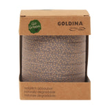 Glimmer Dots Cotton Ribbon Spool (GOG) 10mm x 100m