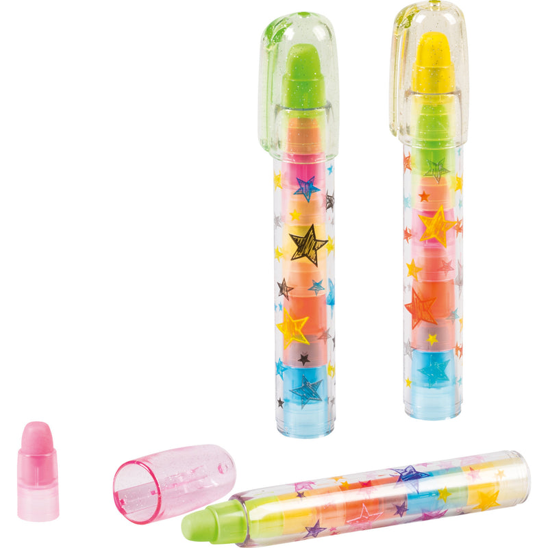 Stackable Eraser Pen 24 pieces