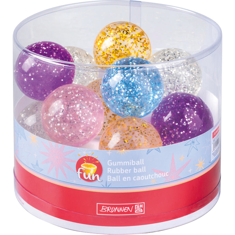 Bouncy Ball Glitter 15 pieces