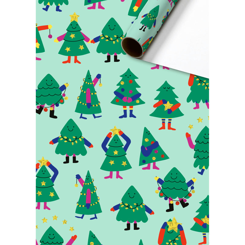 Roll Wrap Assortment 0.7x2m Basic Xmas Kids