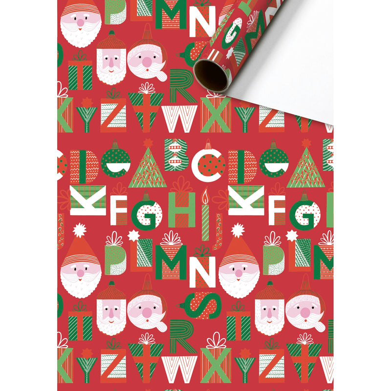Roll Wrap Assortment 0.7x2m Basic Xmas Kids