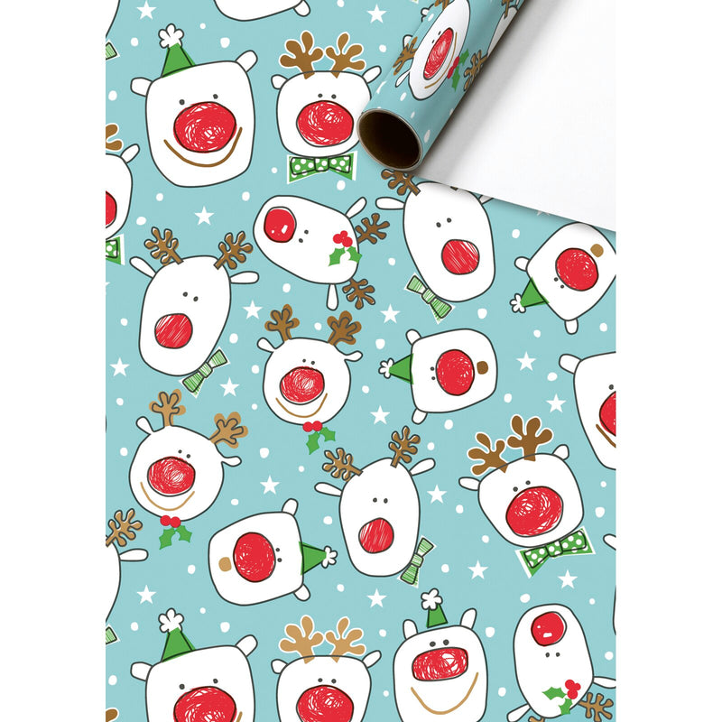 Roll Wrap Assortment 0.7x2m Basic Xmas Kids