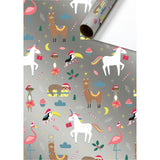 Roll Wrap Assortment 0.7x2m Basic Xmas Kids