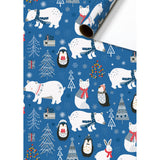 Roll Wrap Assortment 0.7x2m Basic Xmas Kids