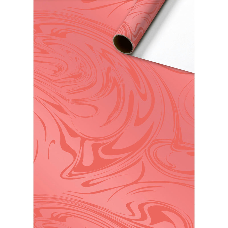 Roll Wrap Single 0.7x2m Marge Red 6 rolls