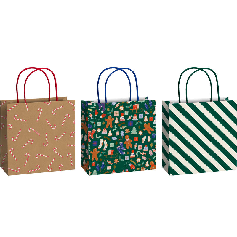 Gift Bags 20x8x20cm triple Marioka