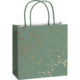 Gift Bags 20x8x20cm triple Sprenkel