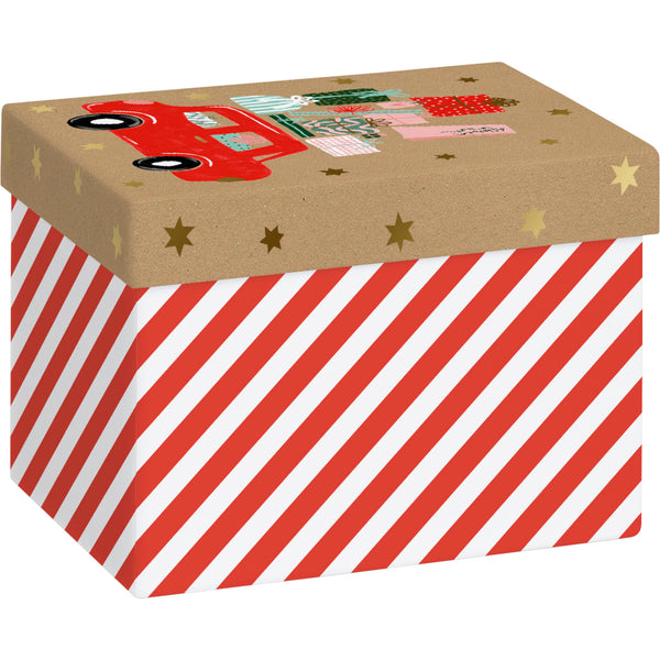 Gift Boxes 12x16,5x12cm Anette White